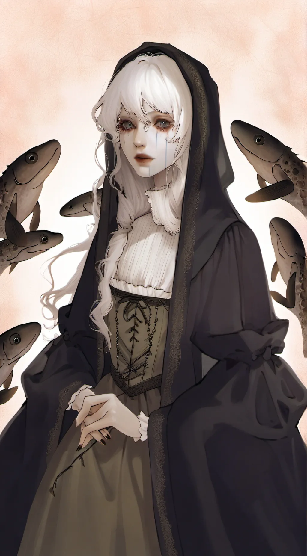 ai character: <*măňǰ̣ü*> background