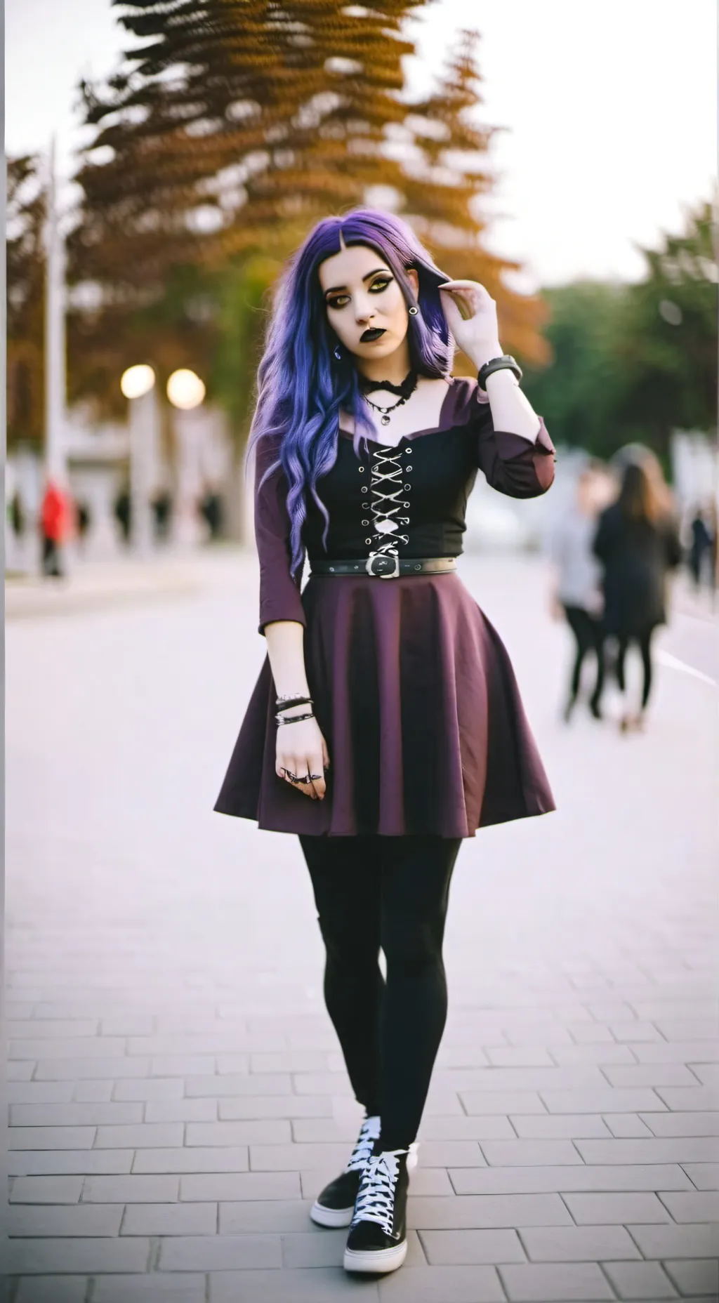 ai character: Amber smith background