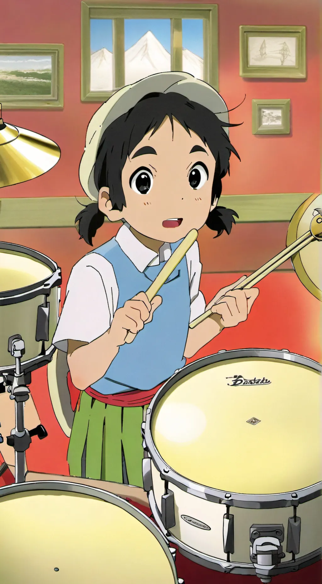 ai character: Me as kid background