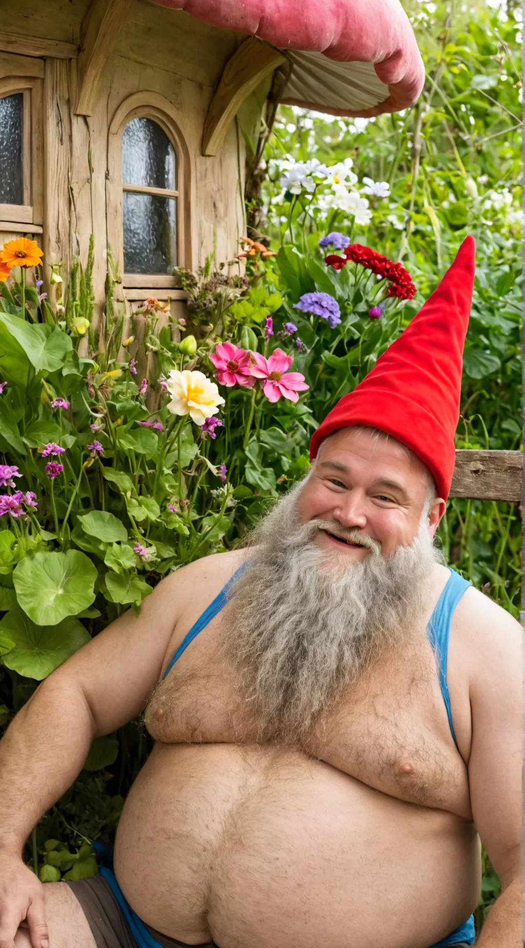 ai character: Tomte  background