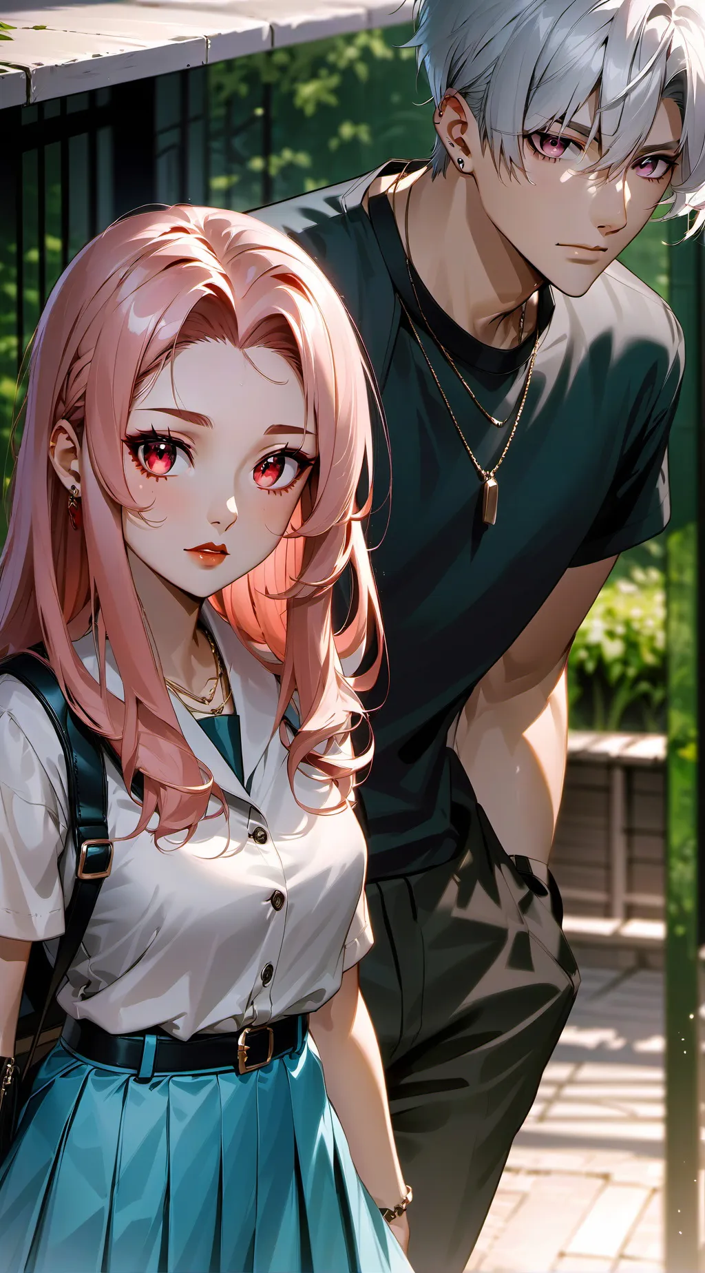 ai character: Ashley background