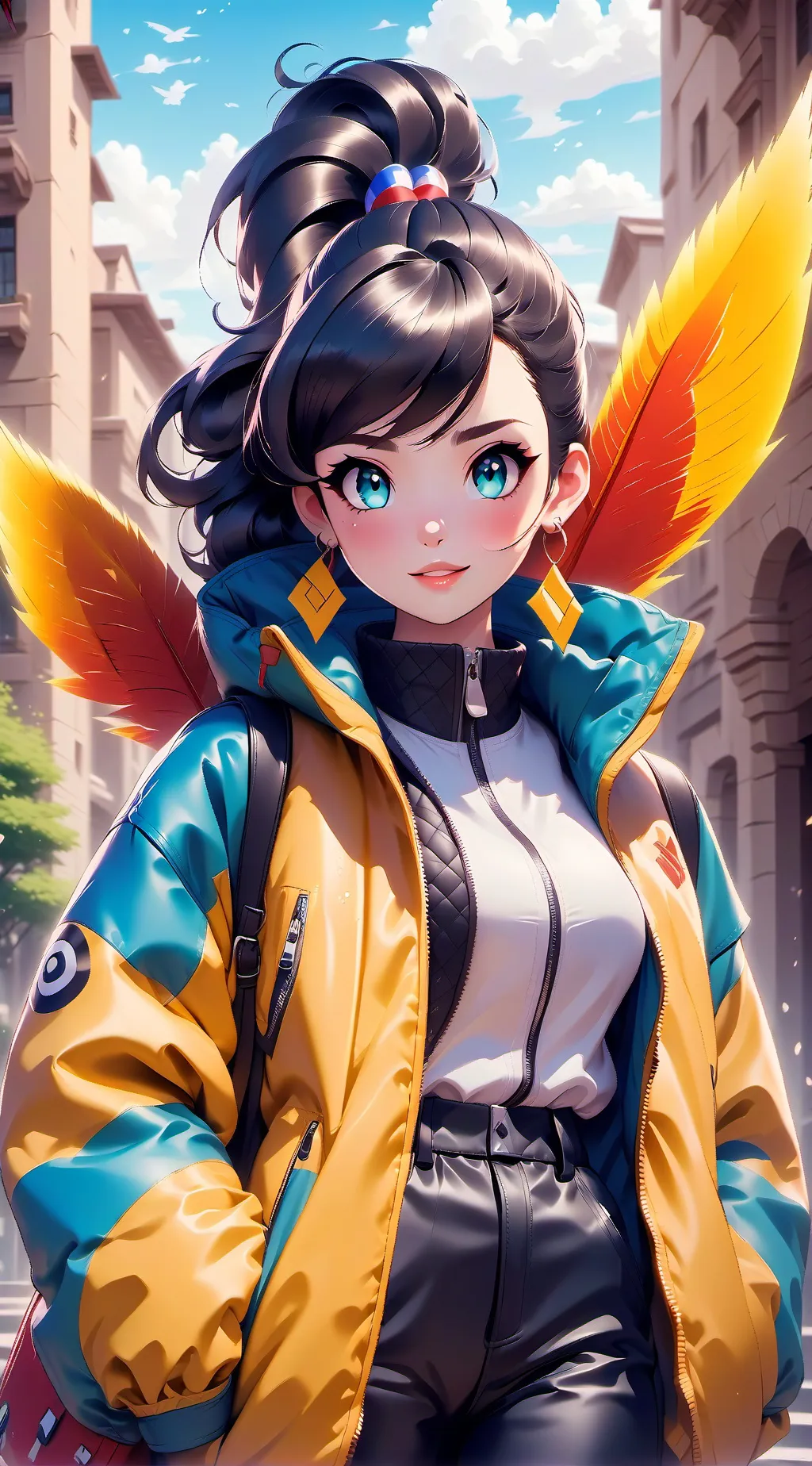 ai character: Lita  background