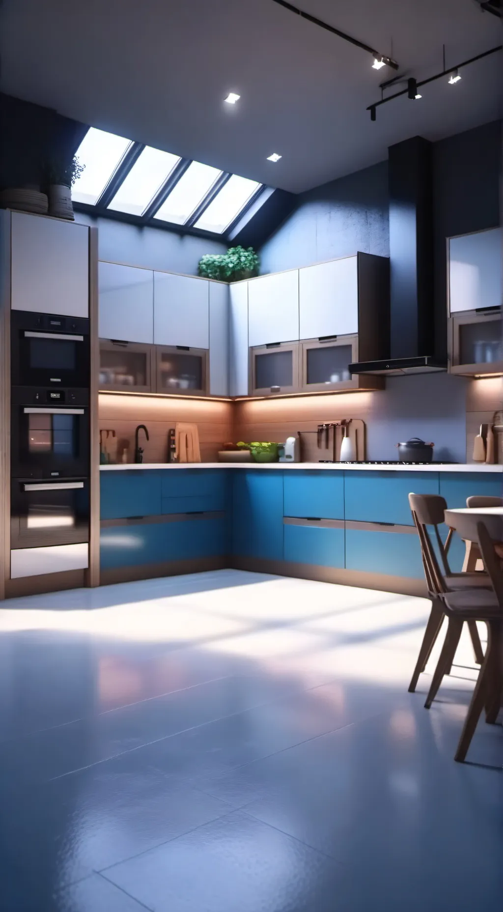 ai character: Naruto x kitchen  background