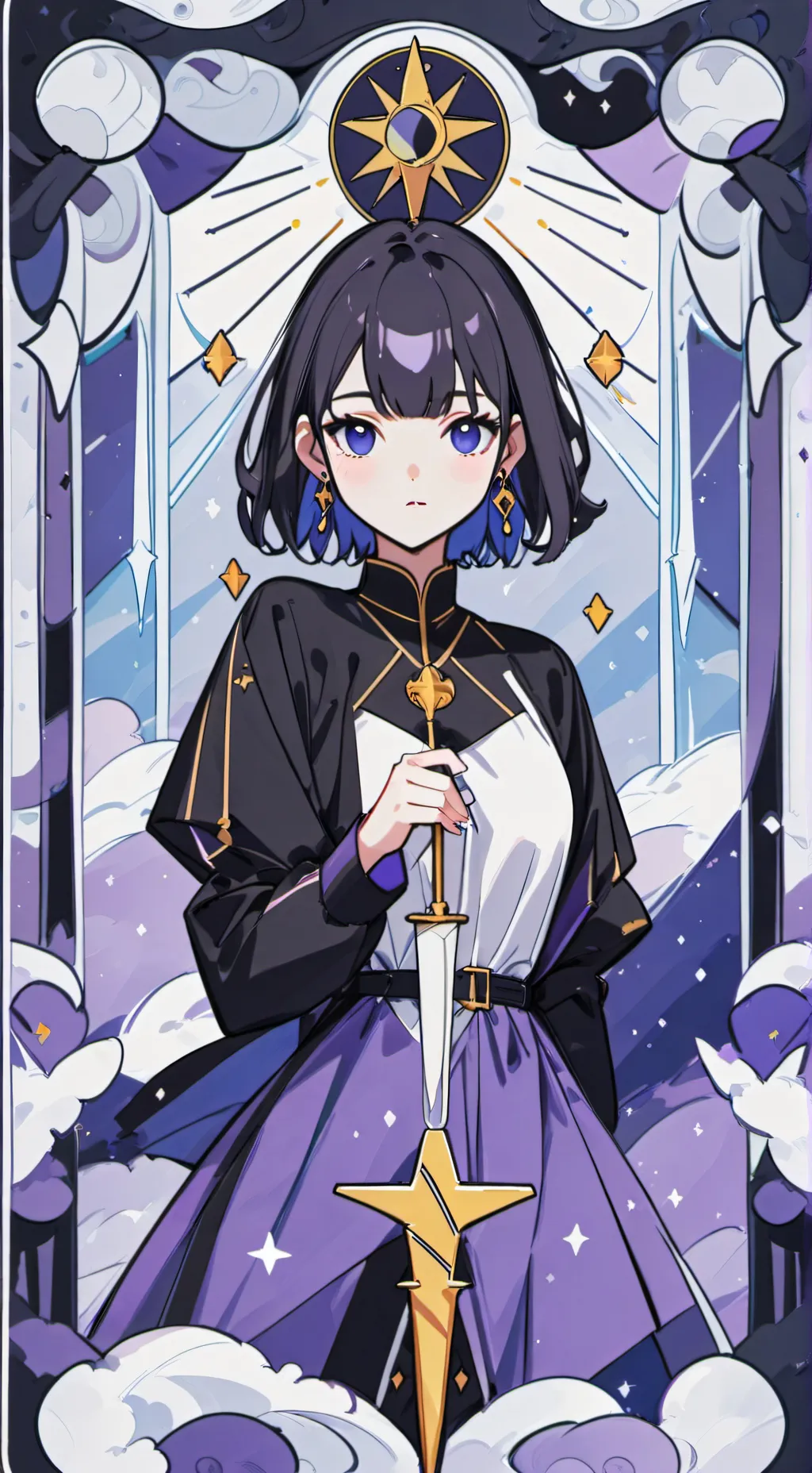 ai character: Nora  background