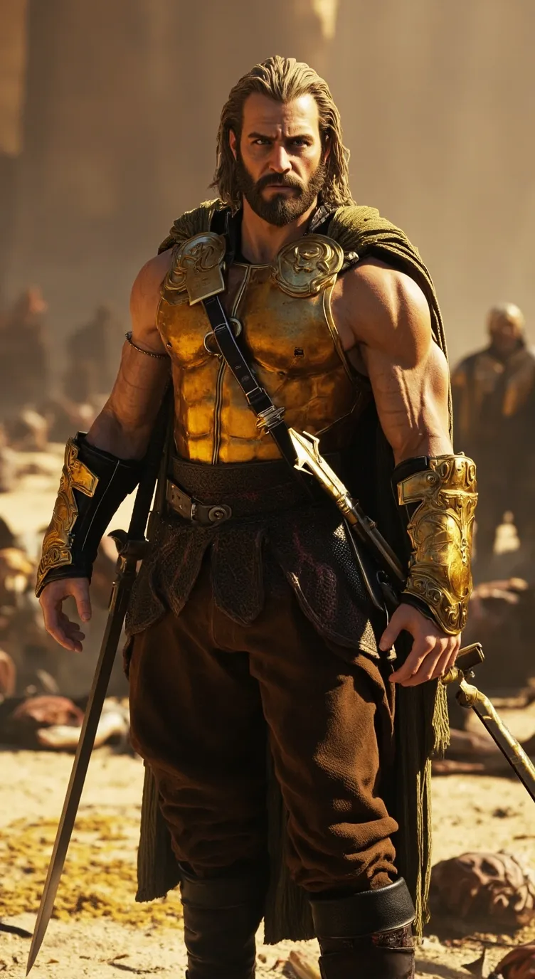 ai character: Concept art background