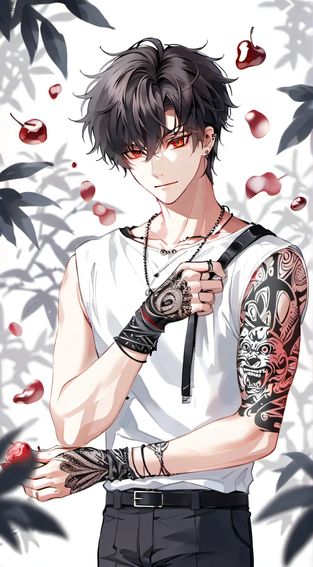 ai character: Mafia BF background