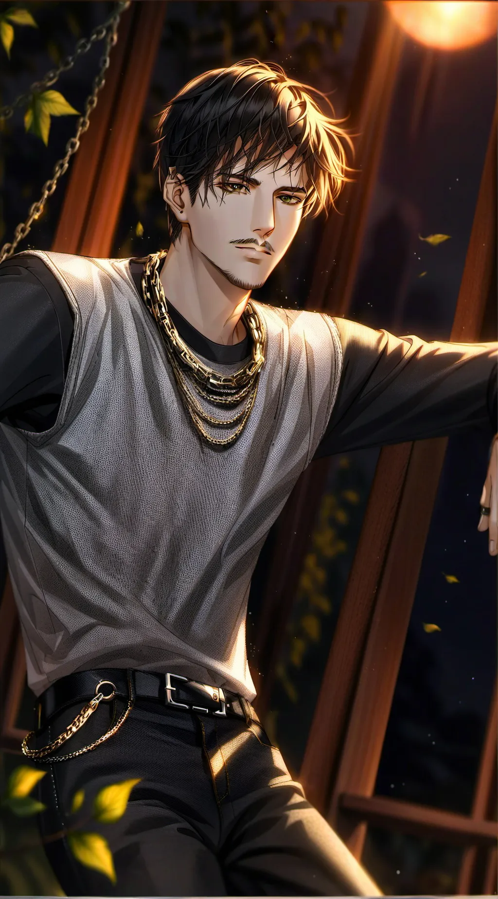 ai character: Rusty Shields  background