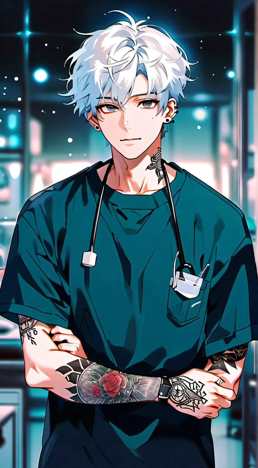 ai character: Evan background