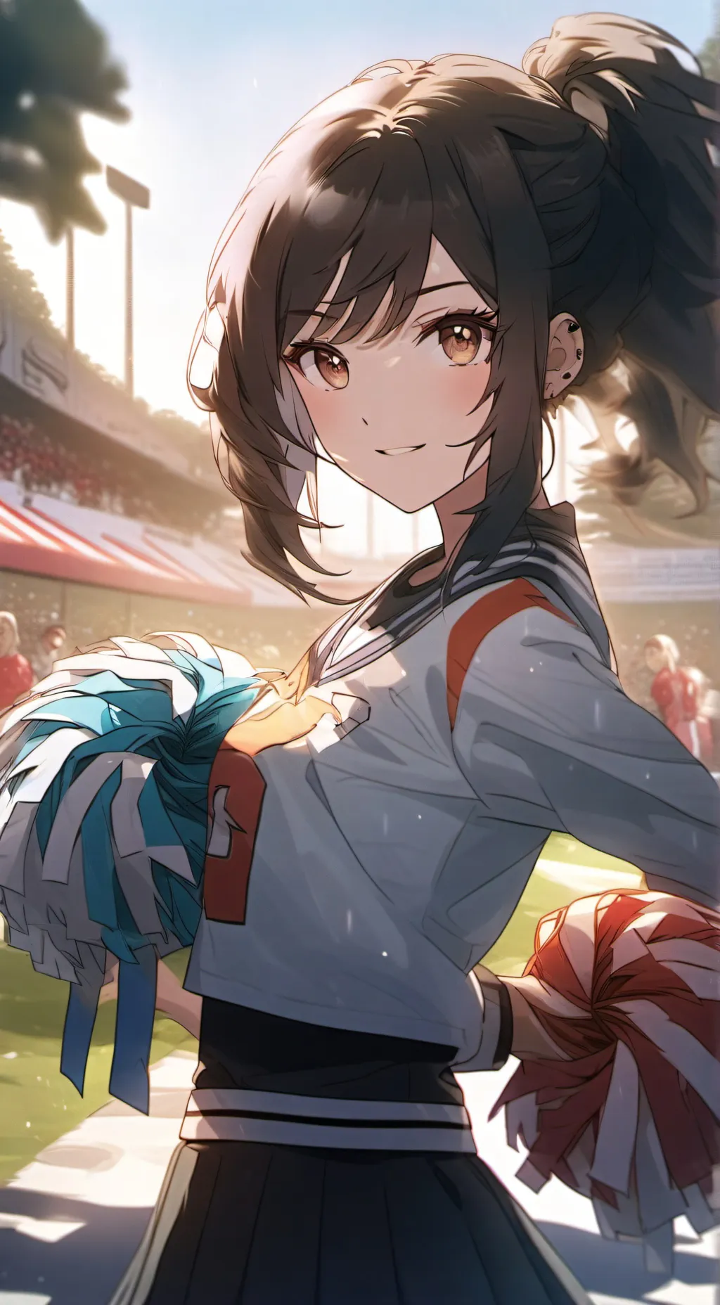 ai character: cheer background