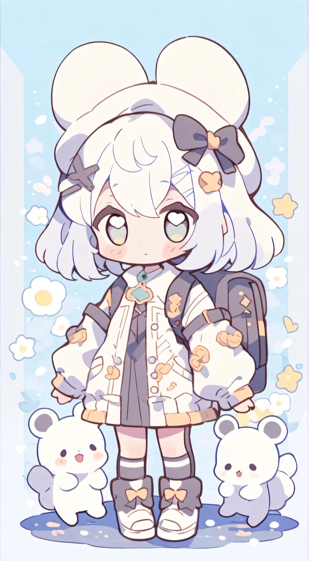 ai character: I bet background