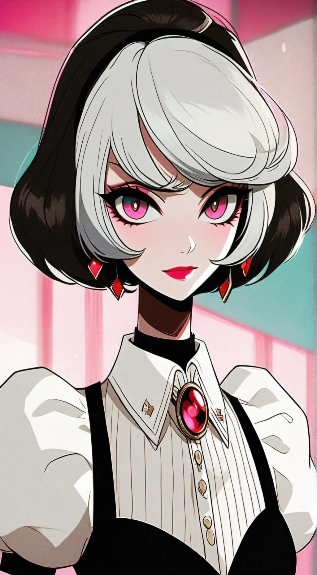 ai character: velvet  background