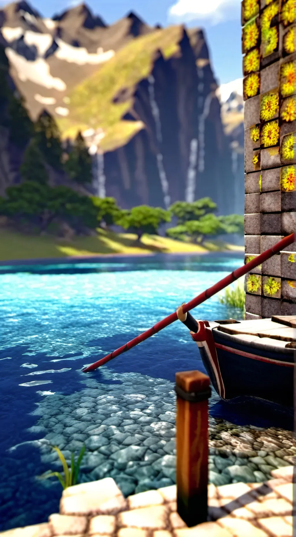 ai character: Katseye Daniela .. background