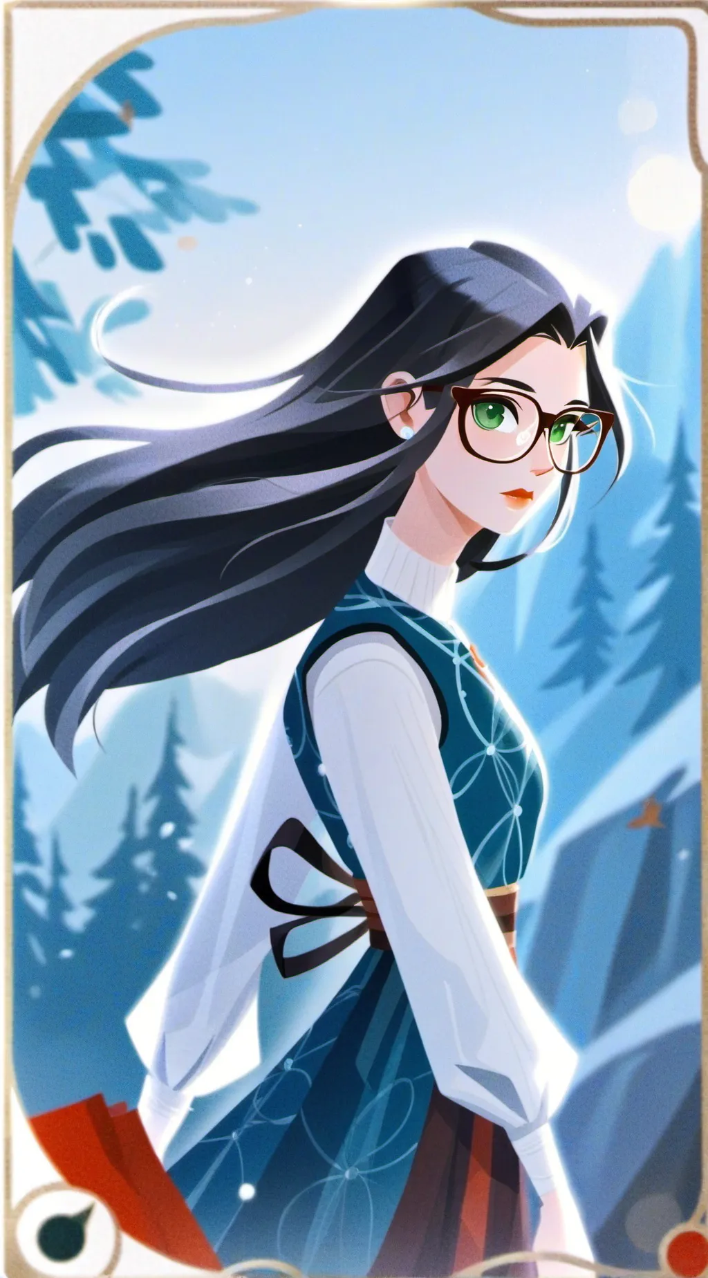 ai character: Victoria background