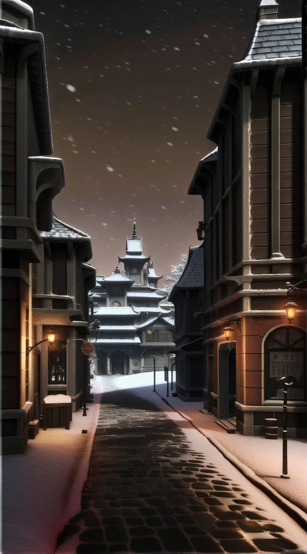 ai character: FPE Christmas background