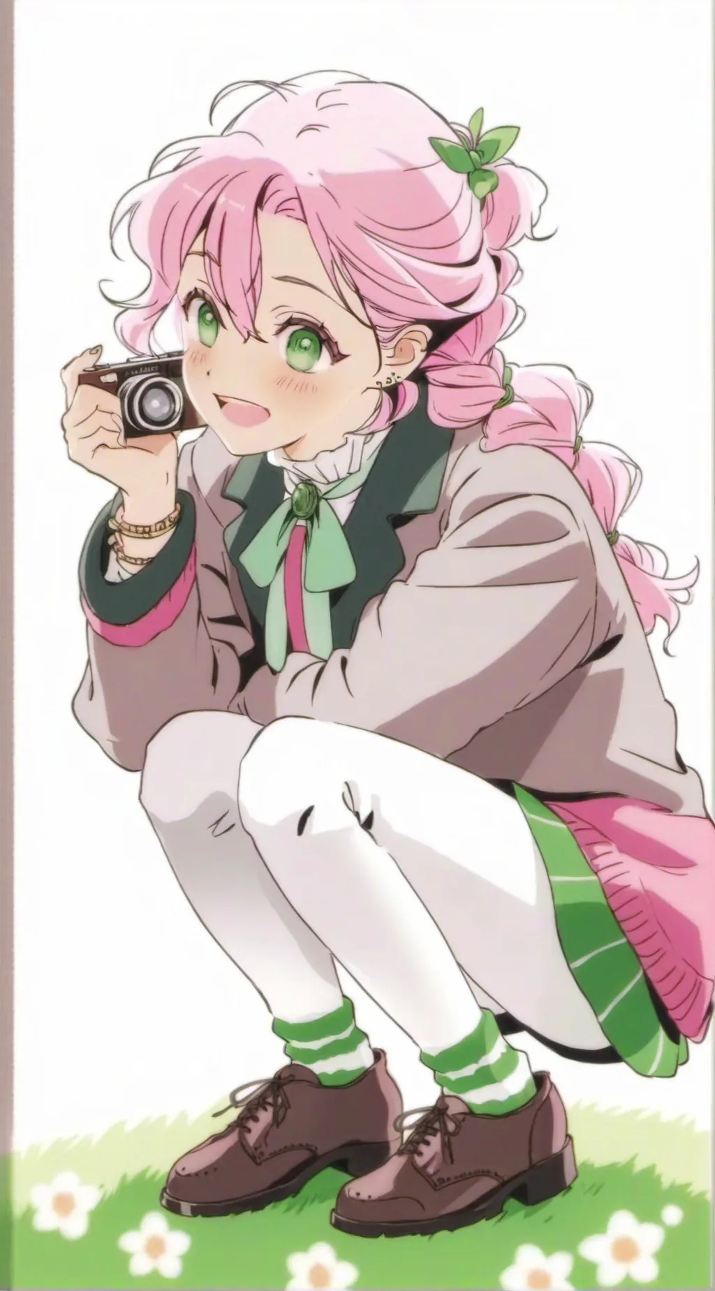 ai character: 💕Mitsuri kanroji💕 background