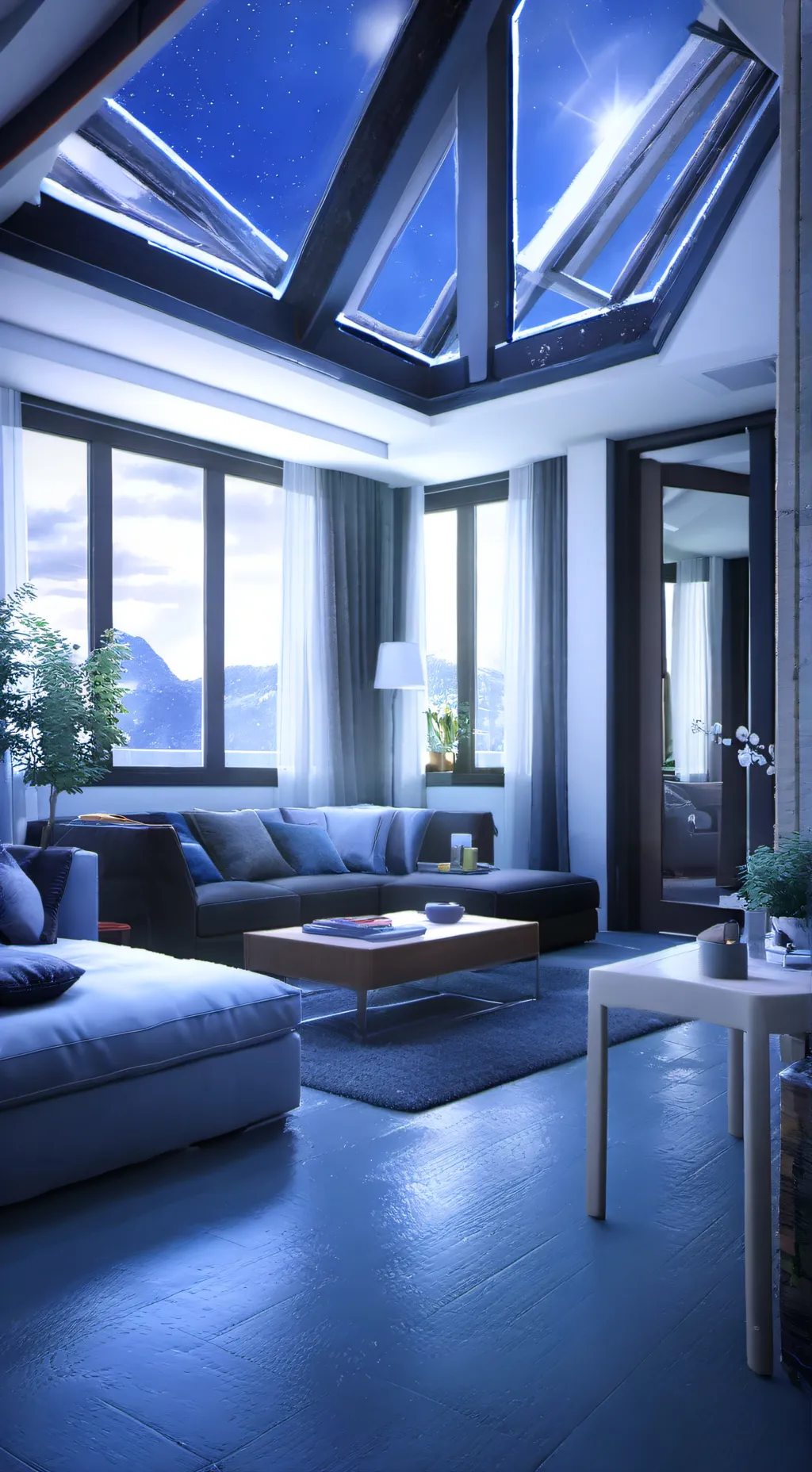 ai character: Kny stays at your  background