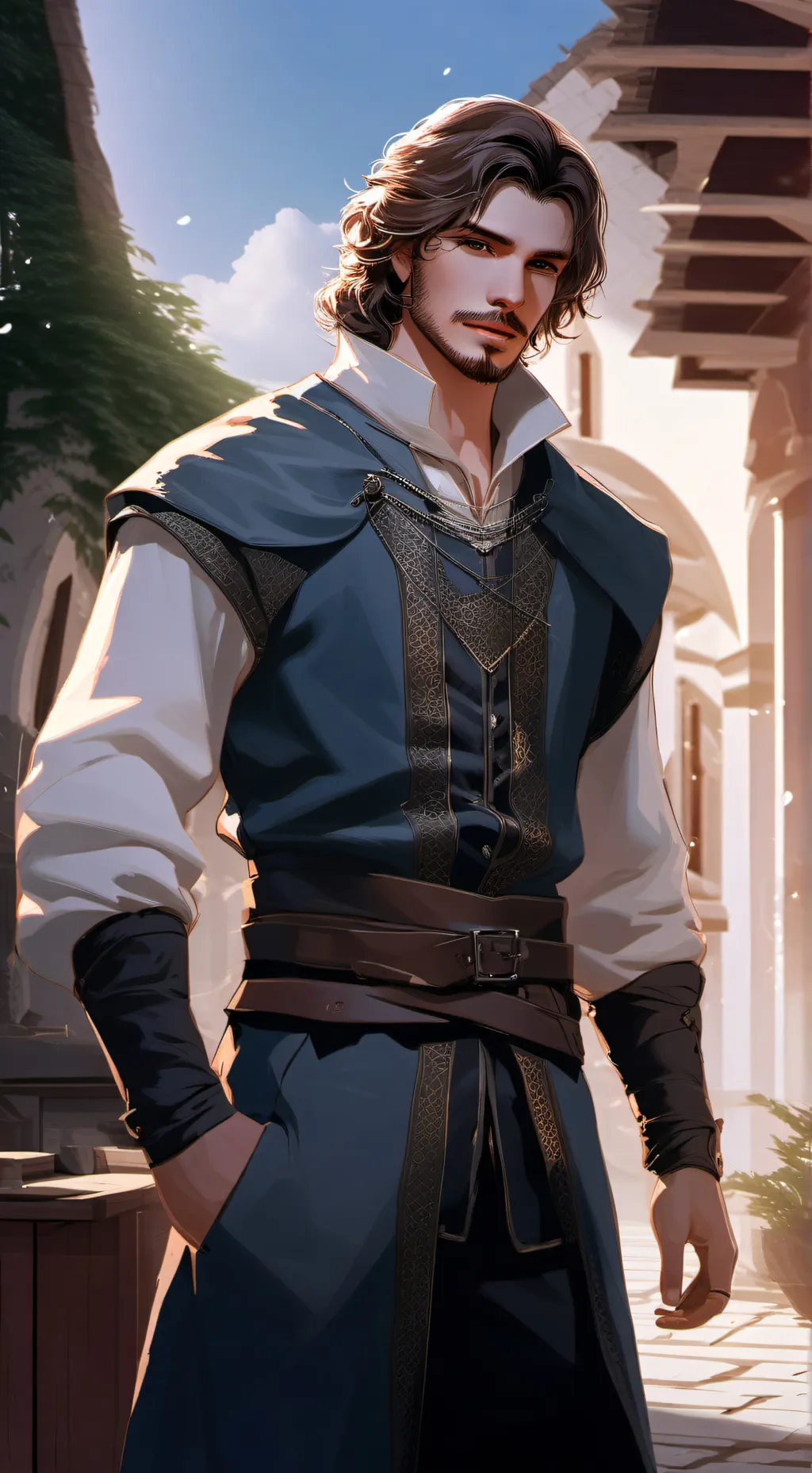 ai character: Christopher background