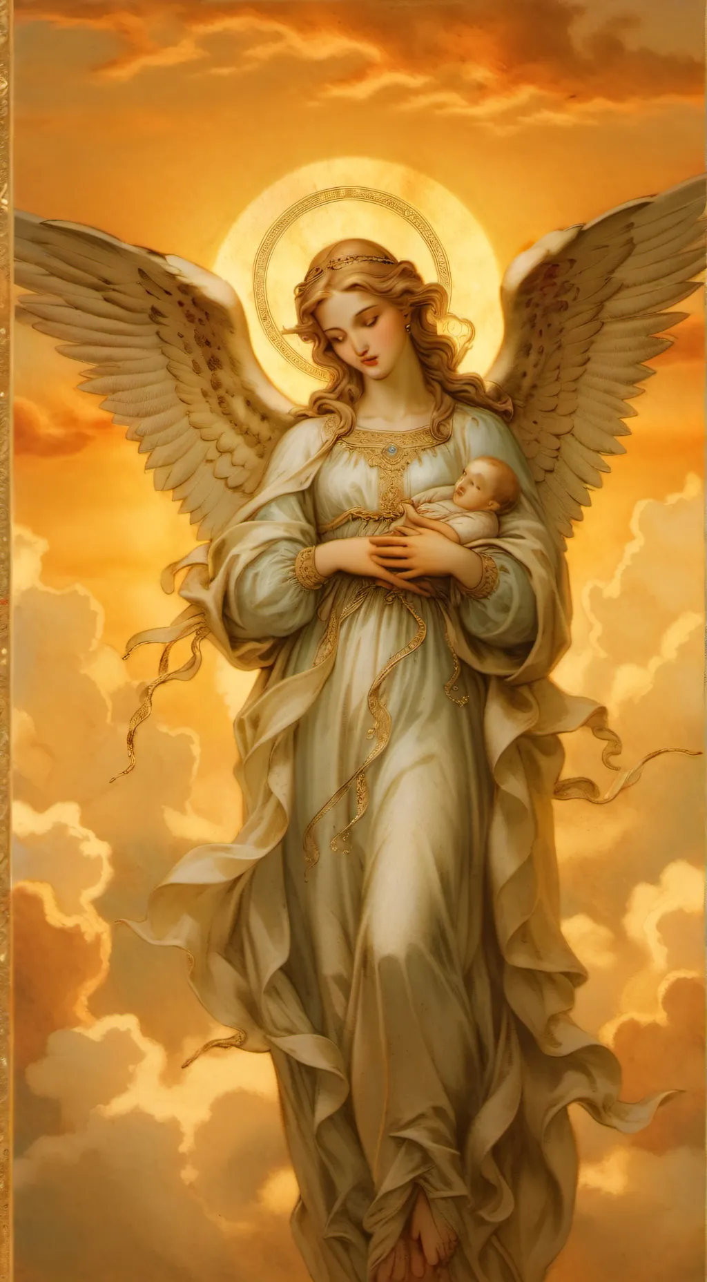 ai character: Angel background