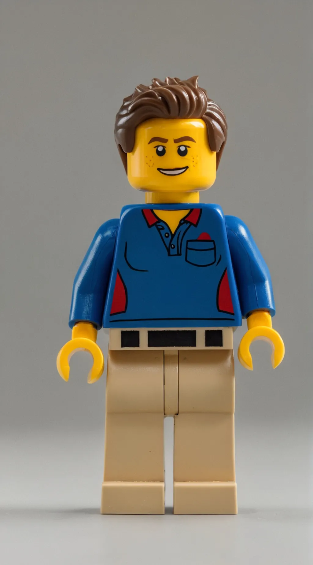 ai character: Lego guy background