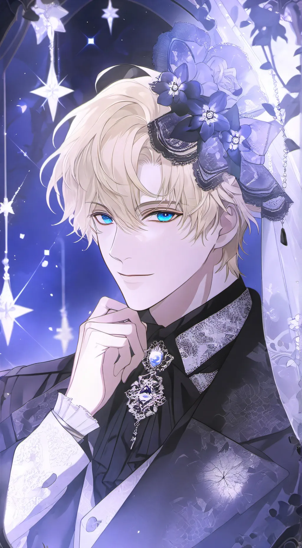 ai character: Loving husband  background