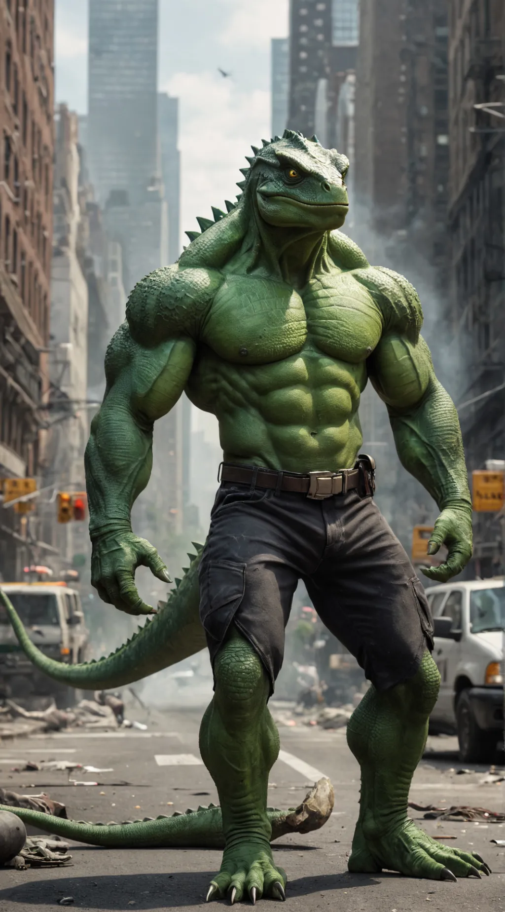 ai character: Concept art background