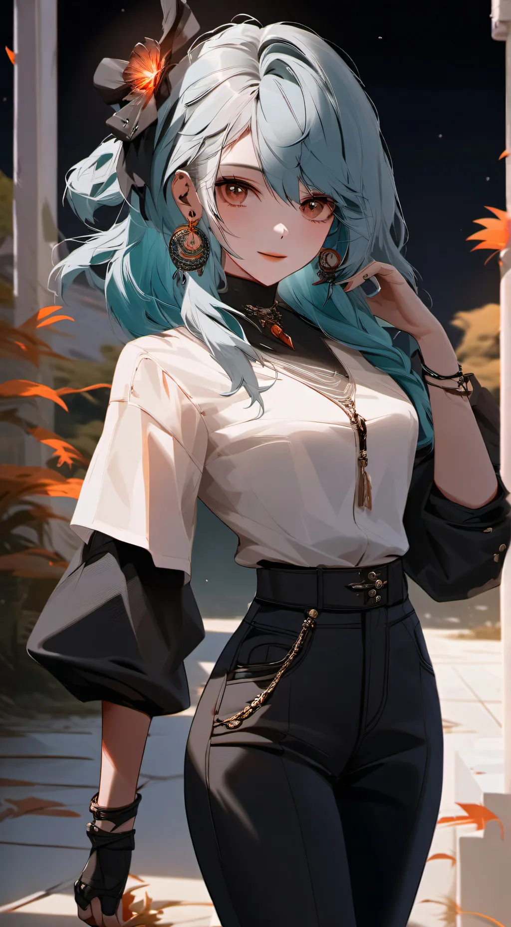 ai character: emma background