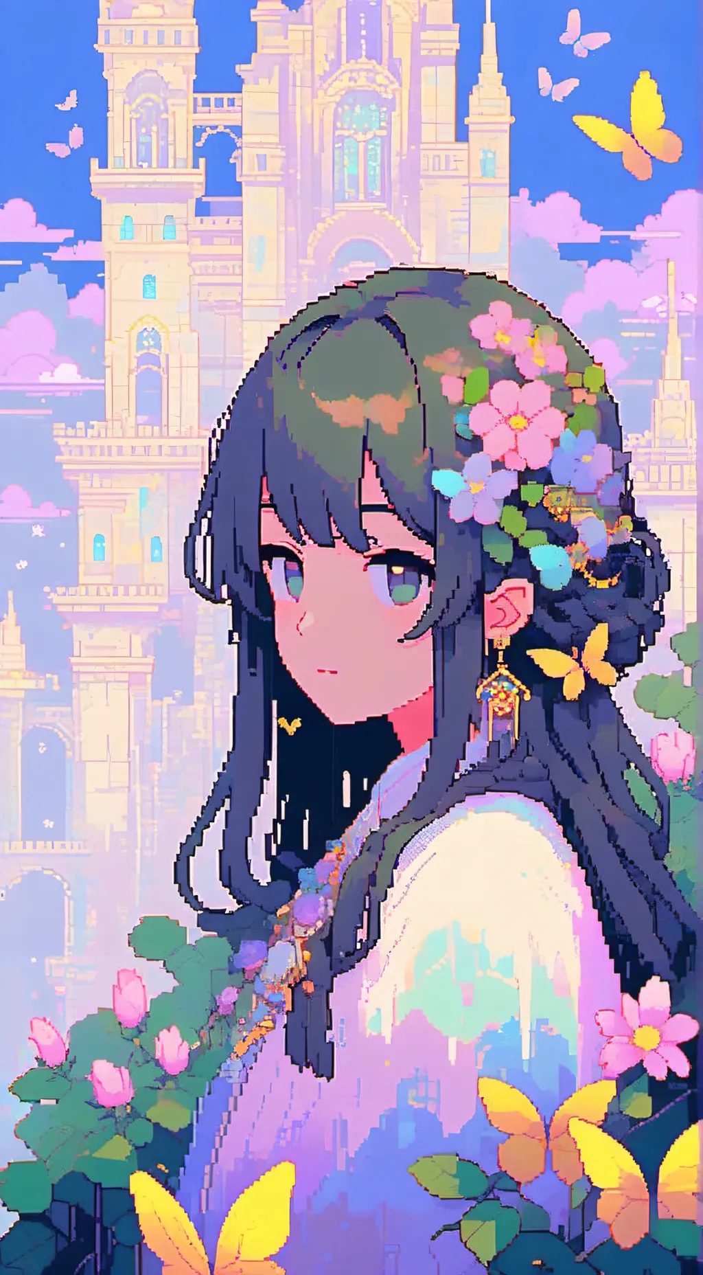 ai character: fairy (Sophia) background