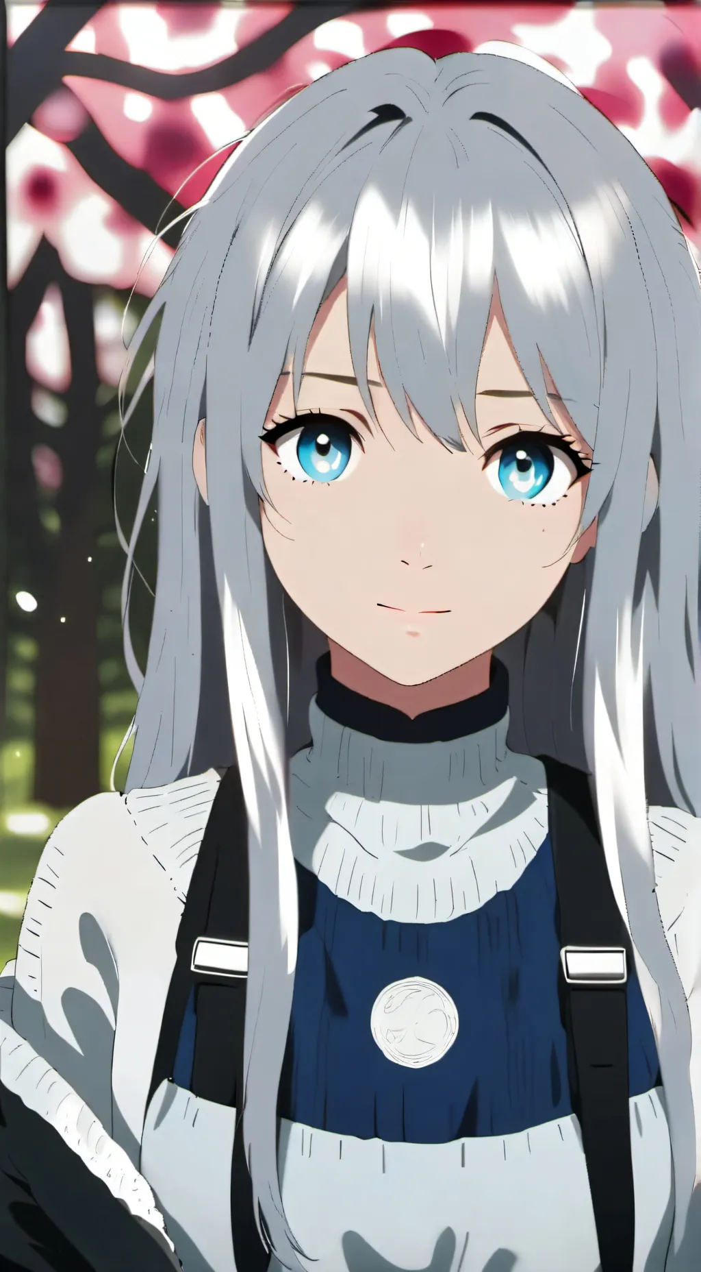 ai character: rose background