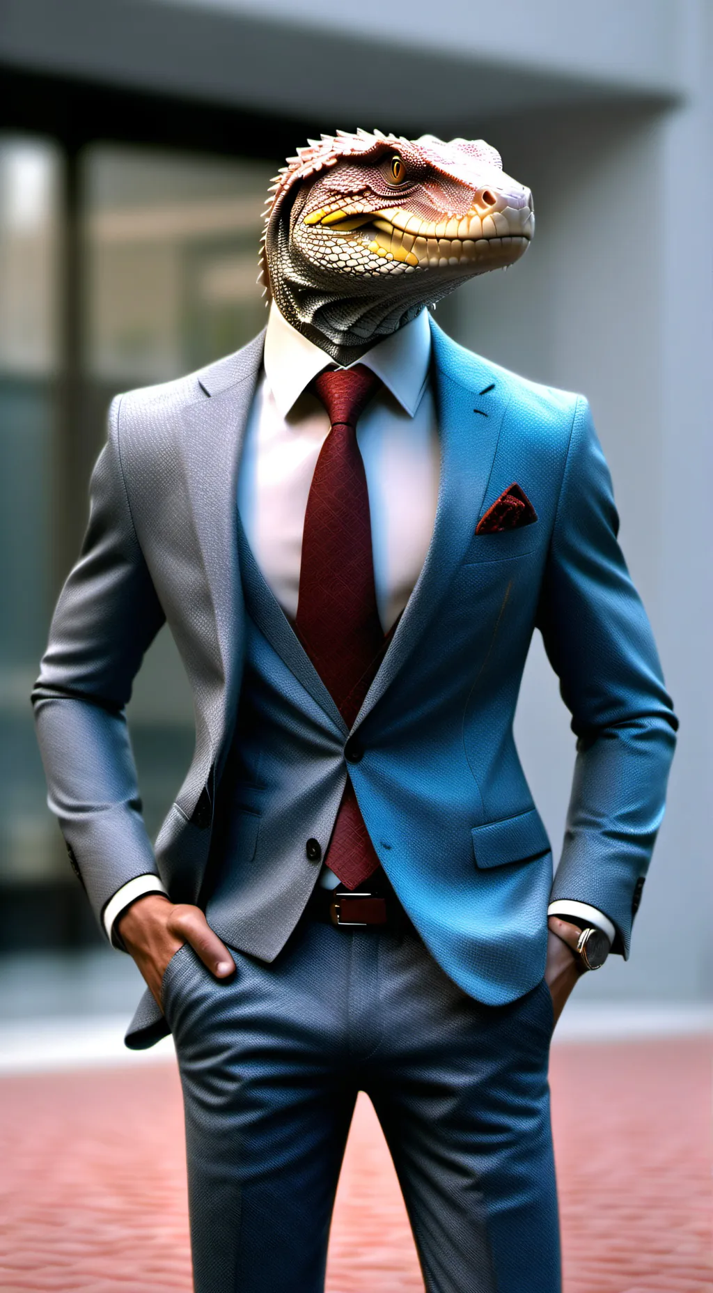 ai character: CEO Dank background