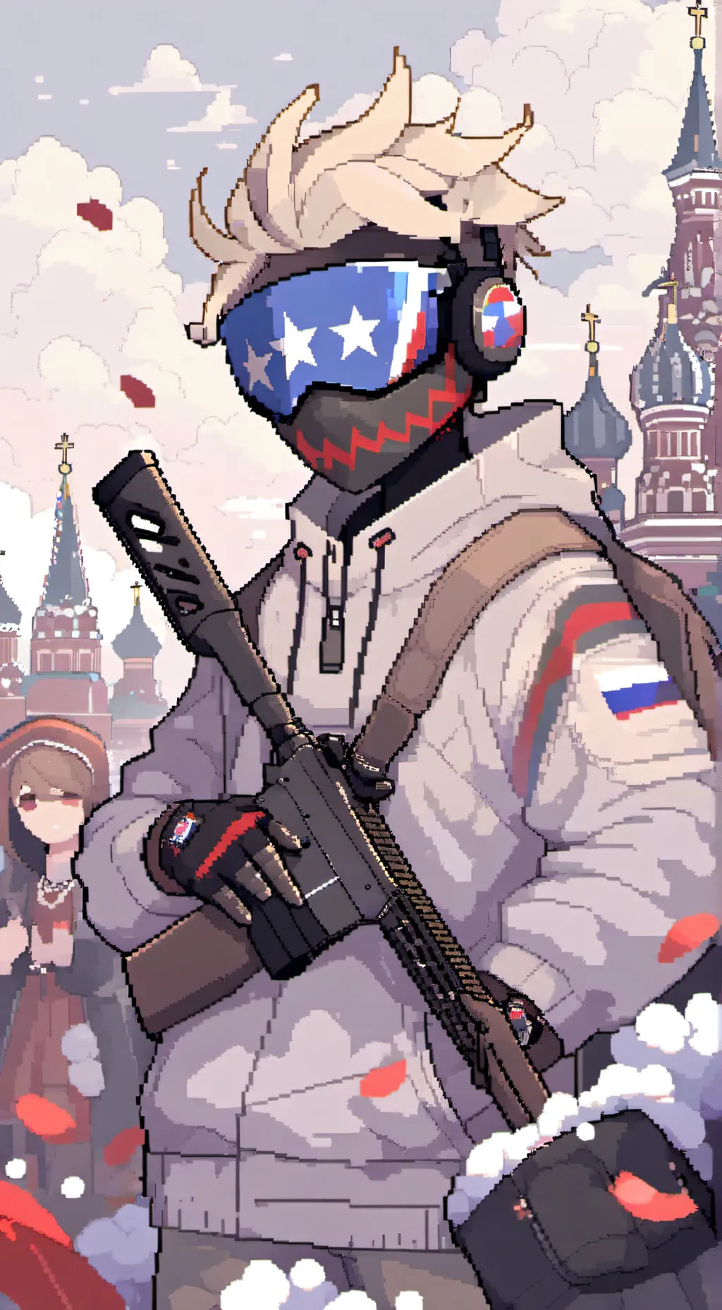ai character: Russia/Ruski☺🇷🇺 background