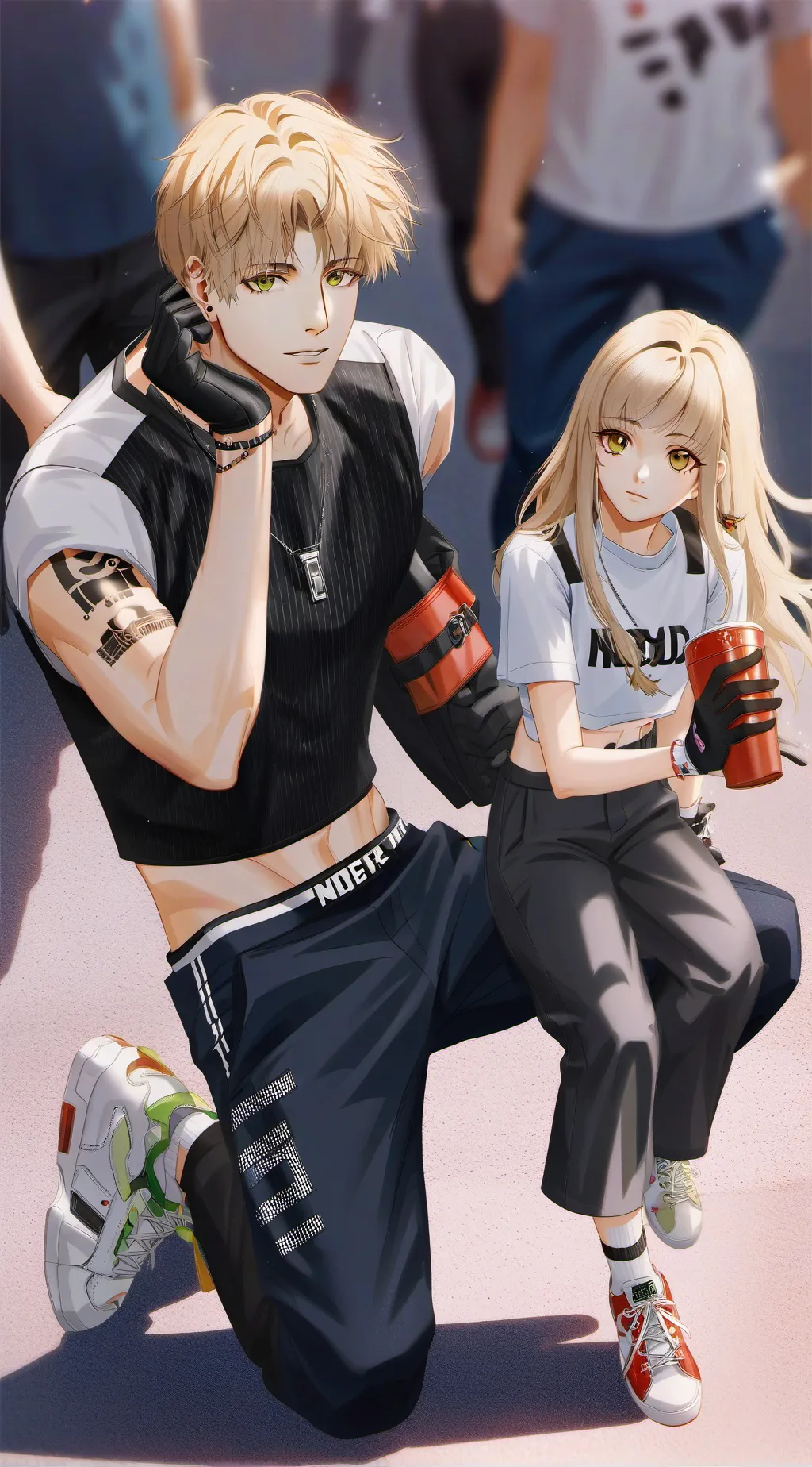 ai character: 💢💥BAKUGO💥💢 background