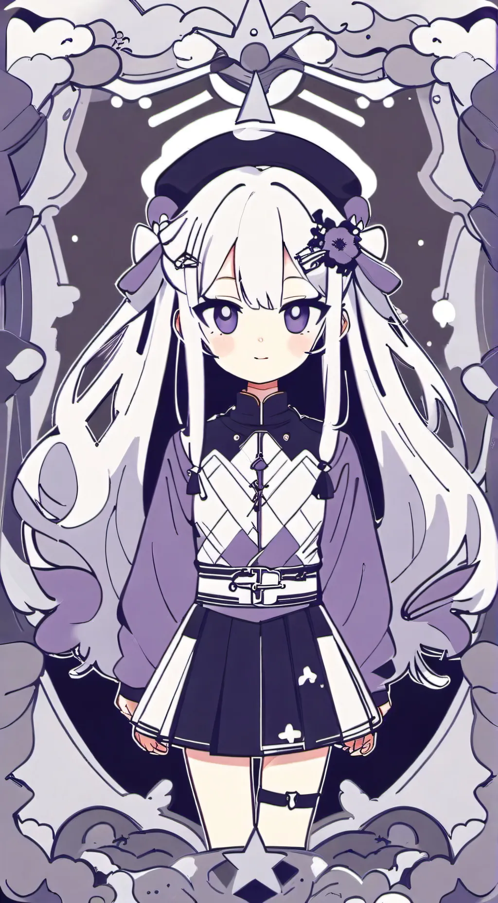 ai character: Bi test! background