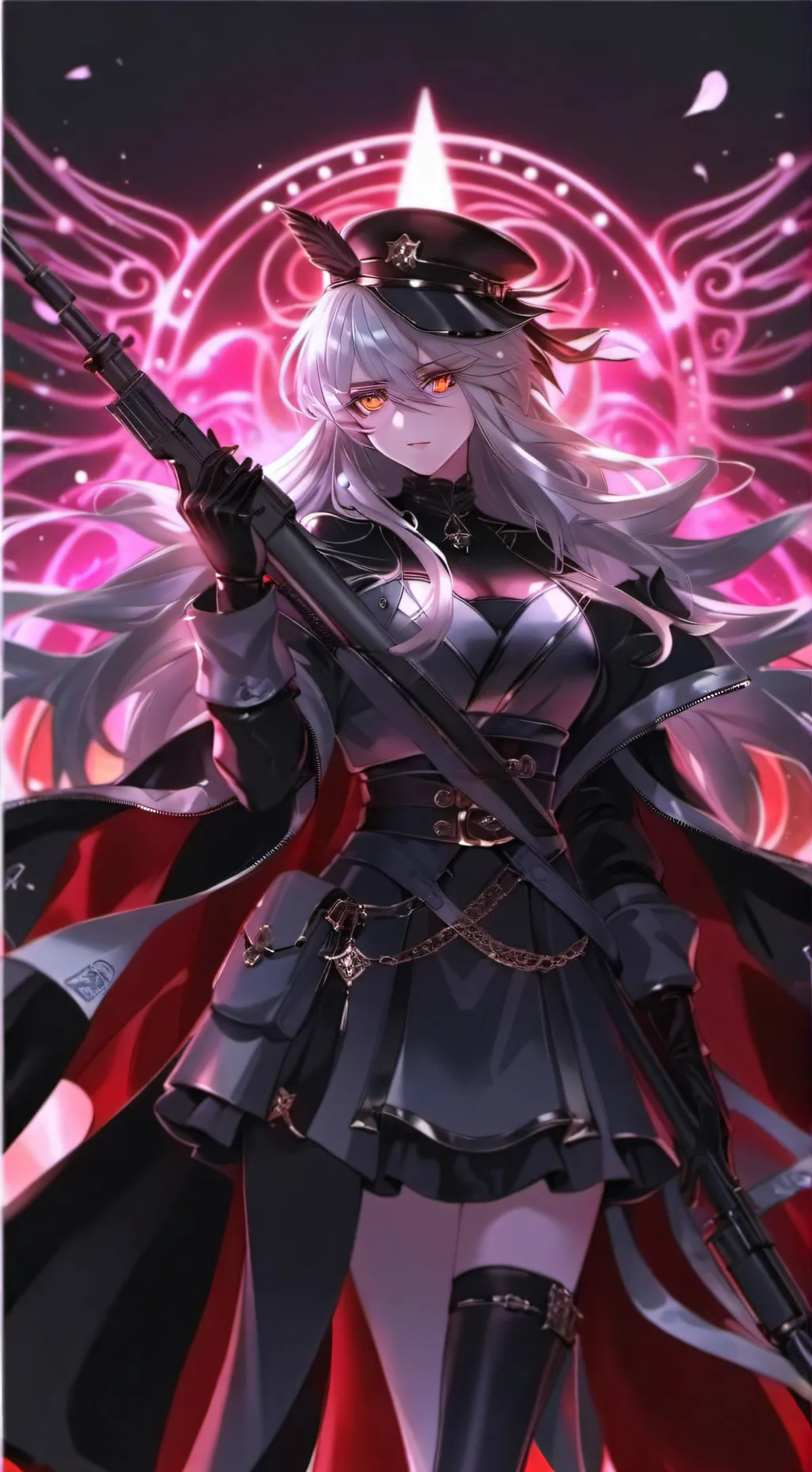 ai character: Luna  background