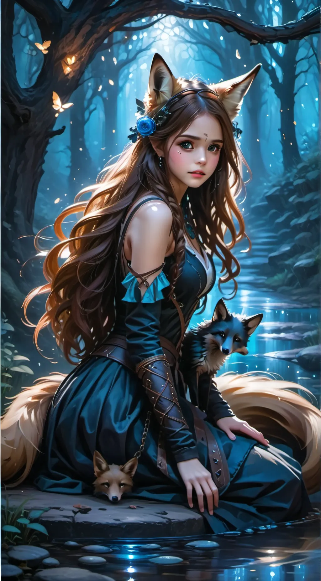 ai character: Rielle background