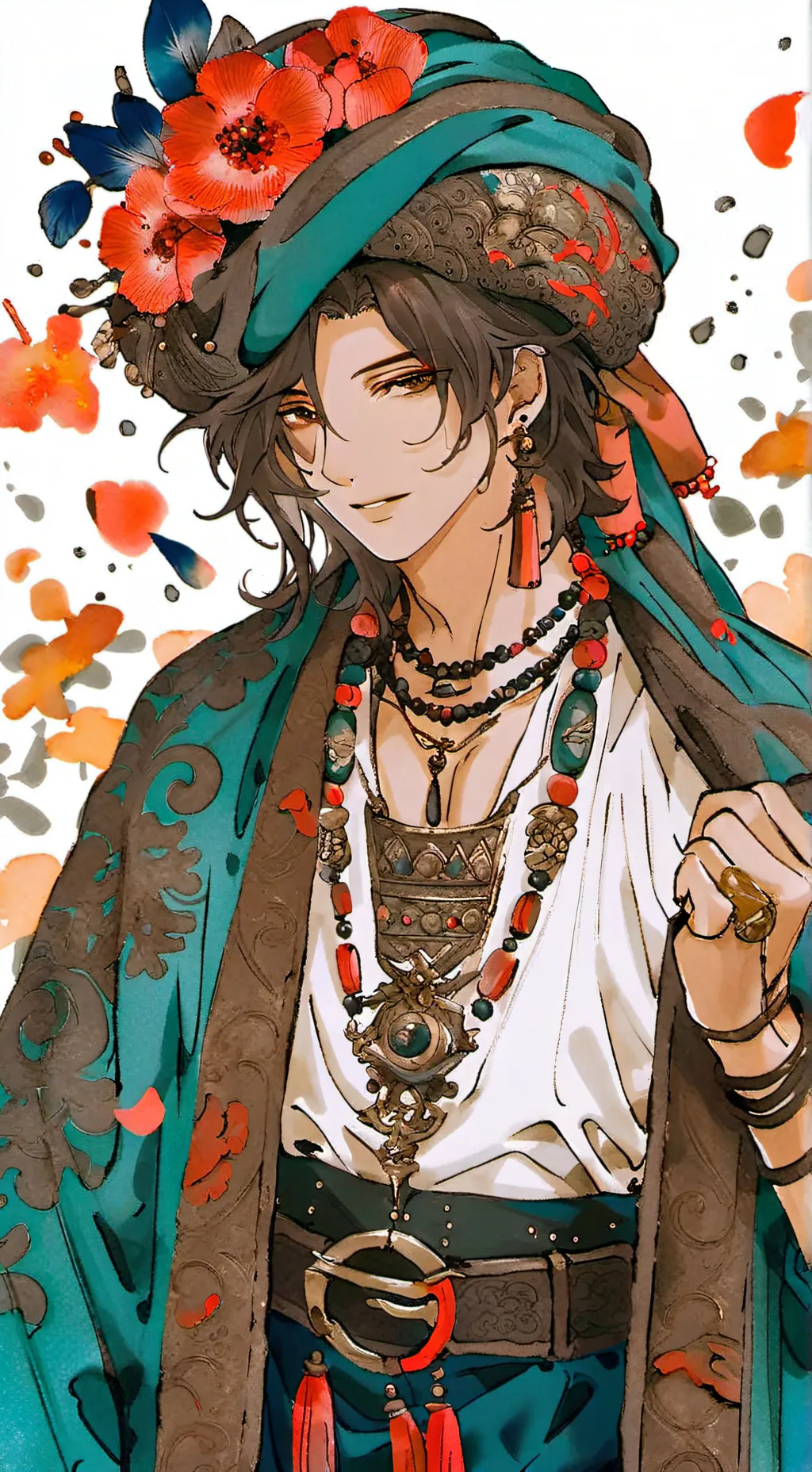 ai character: Kisha background