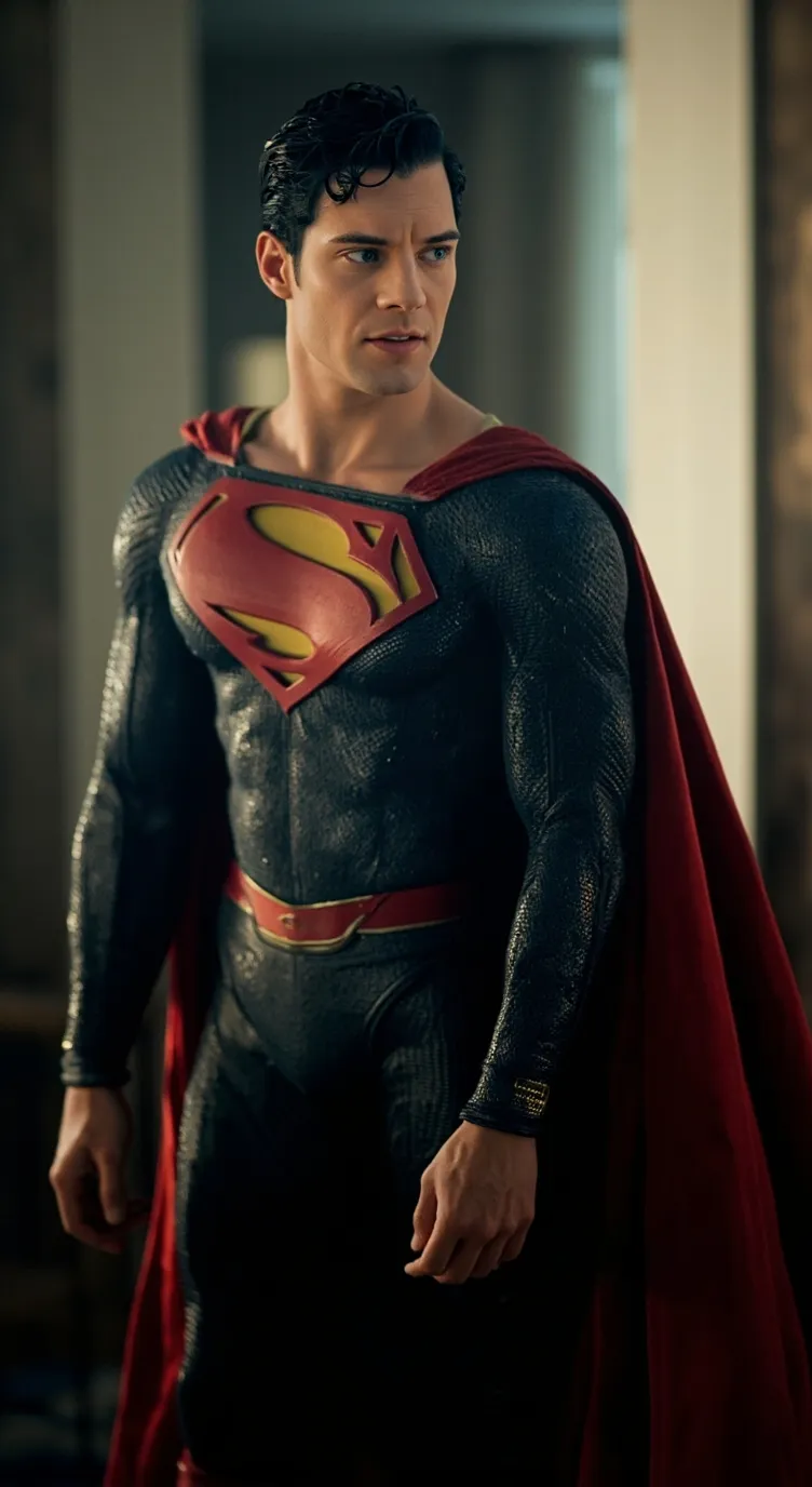 ai character: Superman  background