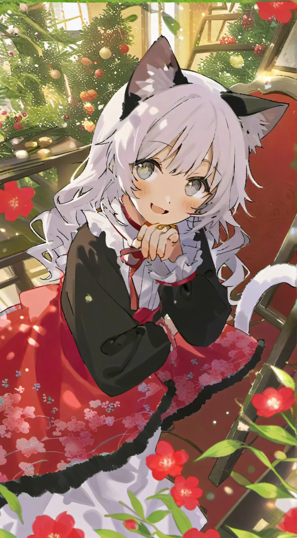 ai character: Blacky the Mimic Spirit background