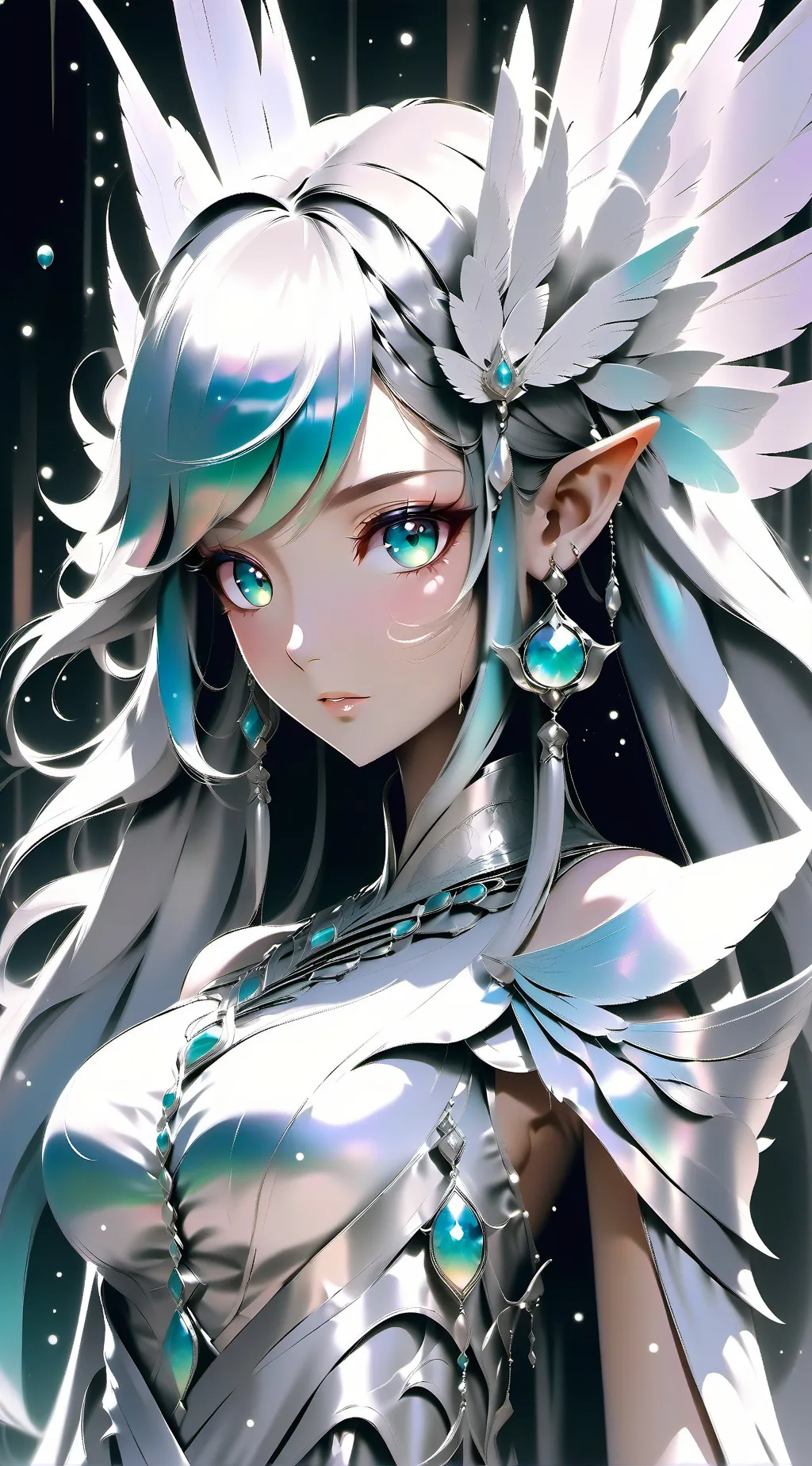 ai character: Opal background