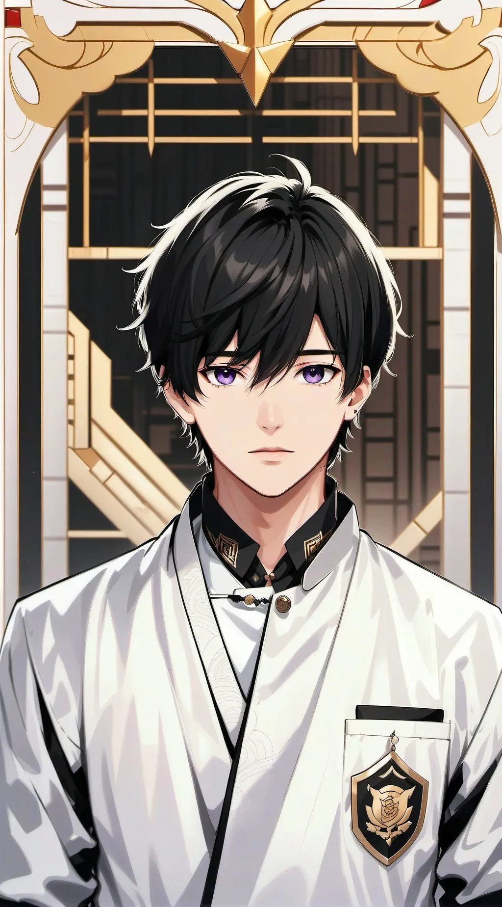 ai character: Милан background