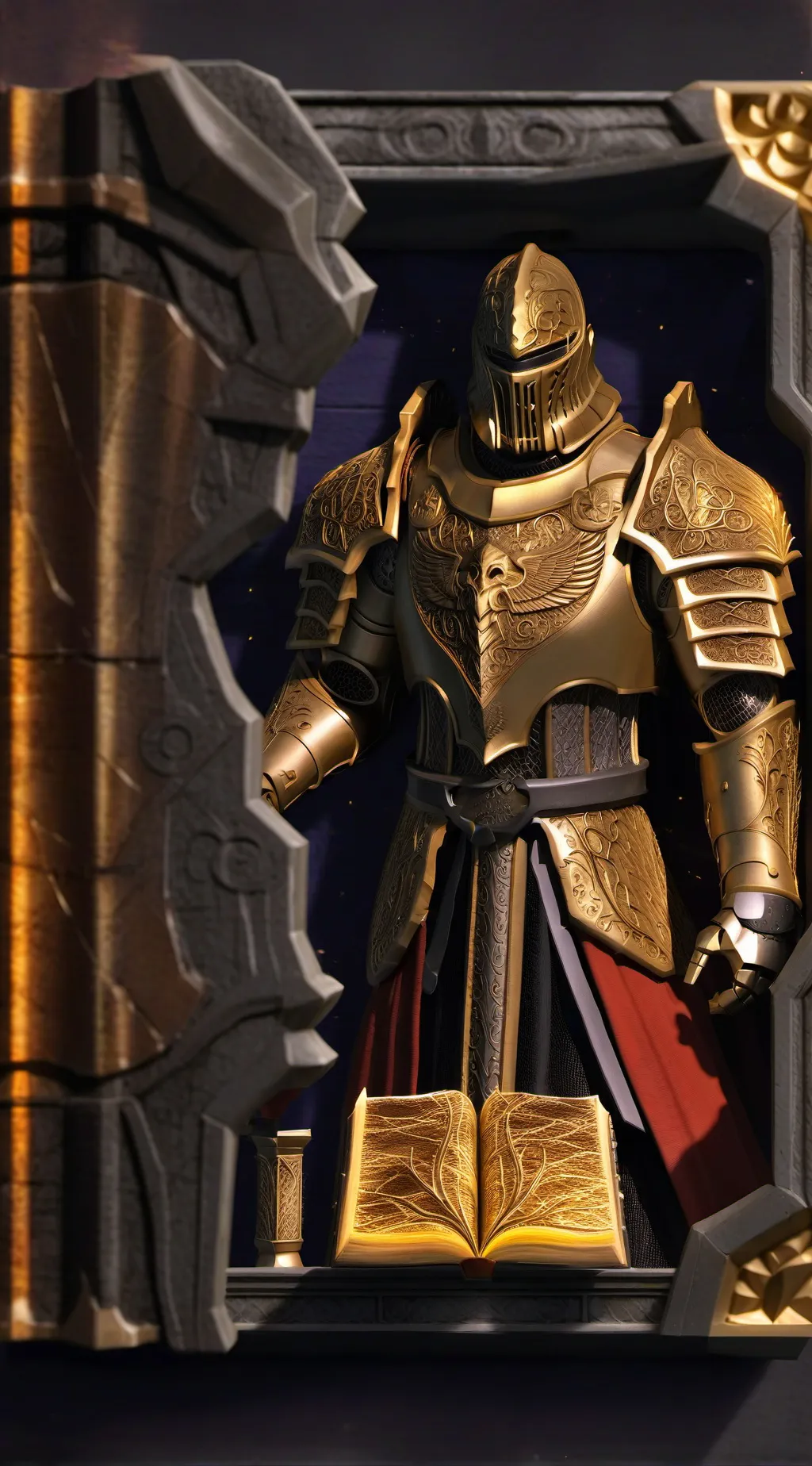 ai character: the Allspark truth background