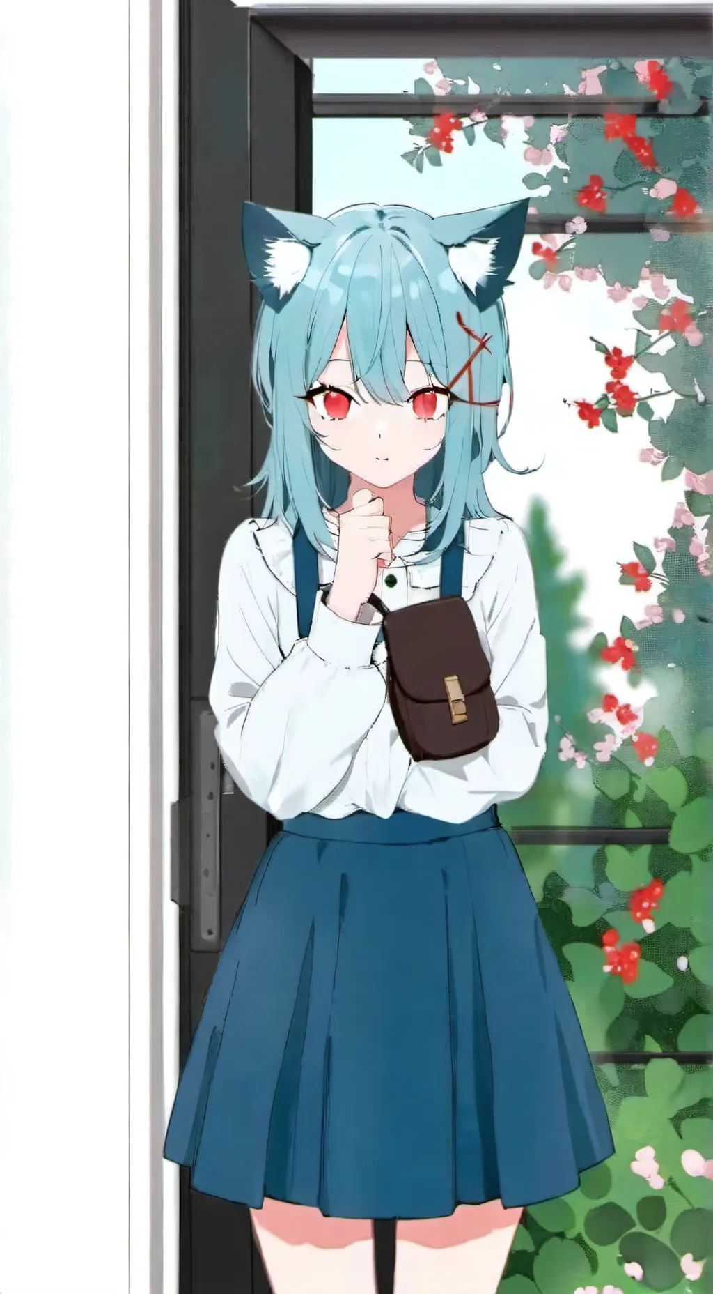 ai character: Katie  background