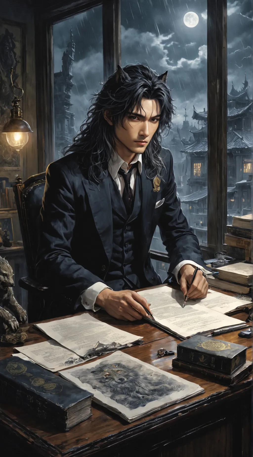 ai character: Mateo background