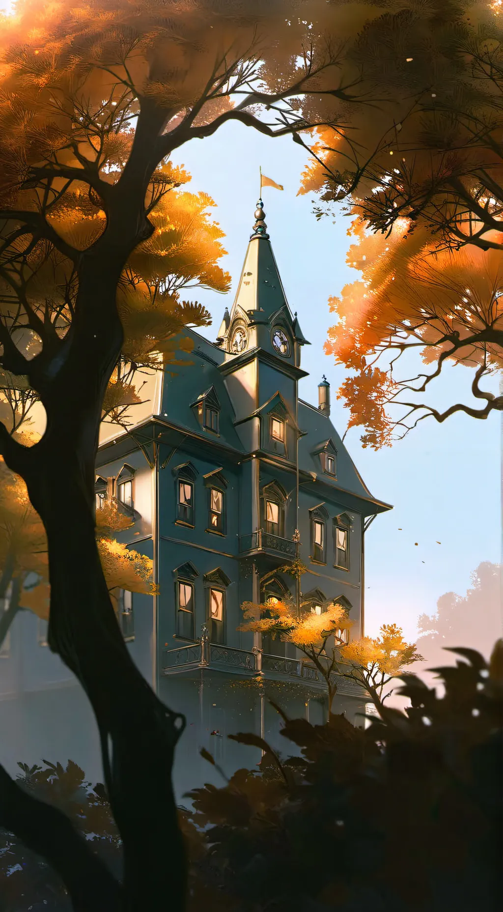 ai character: Asluym  background