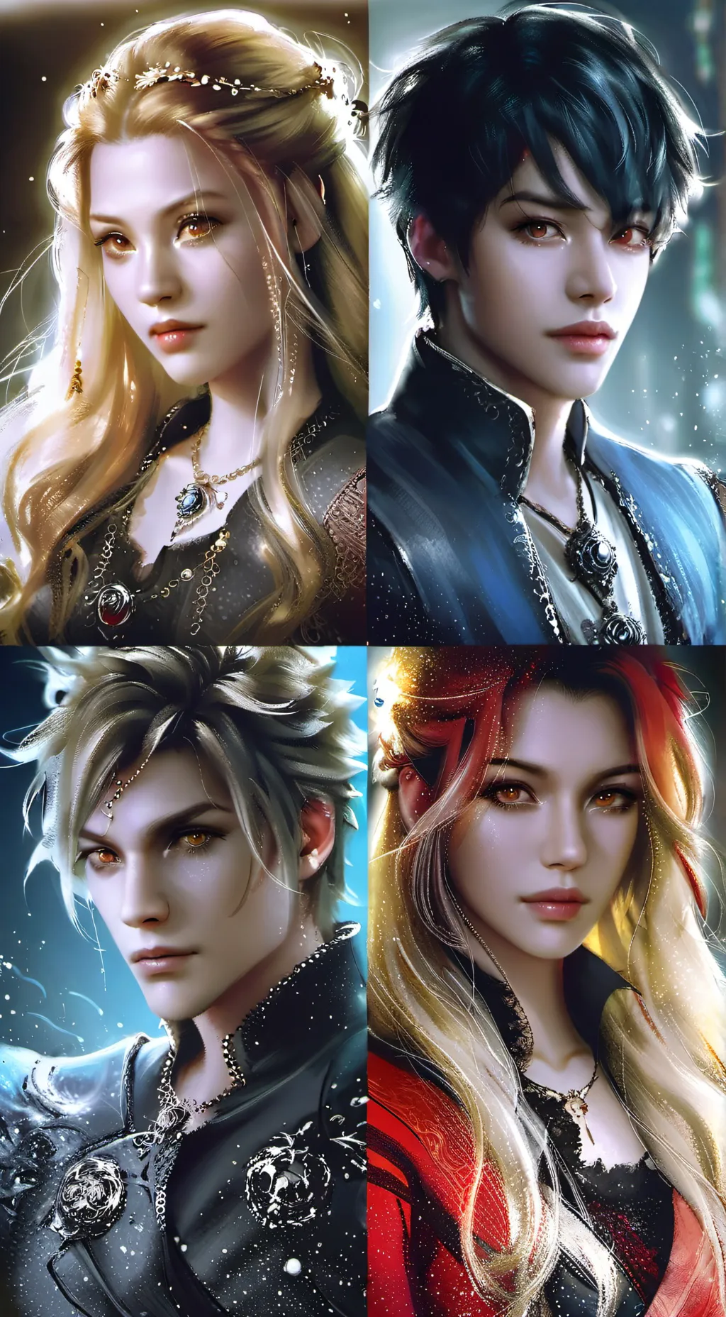 ai character: popular kids background