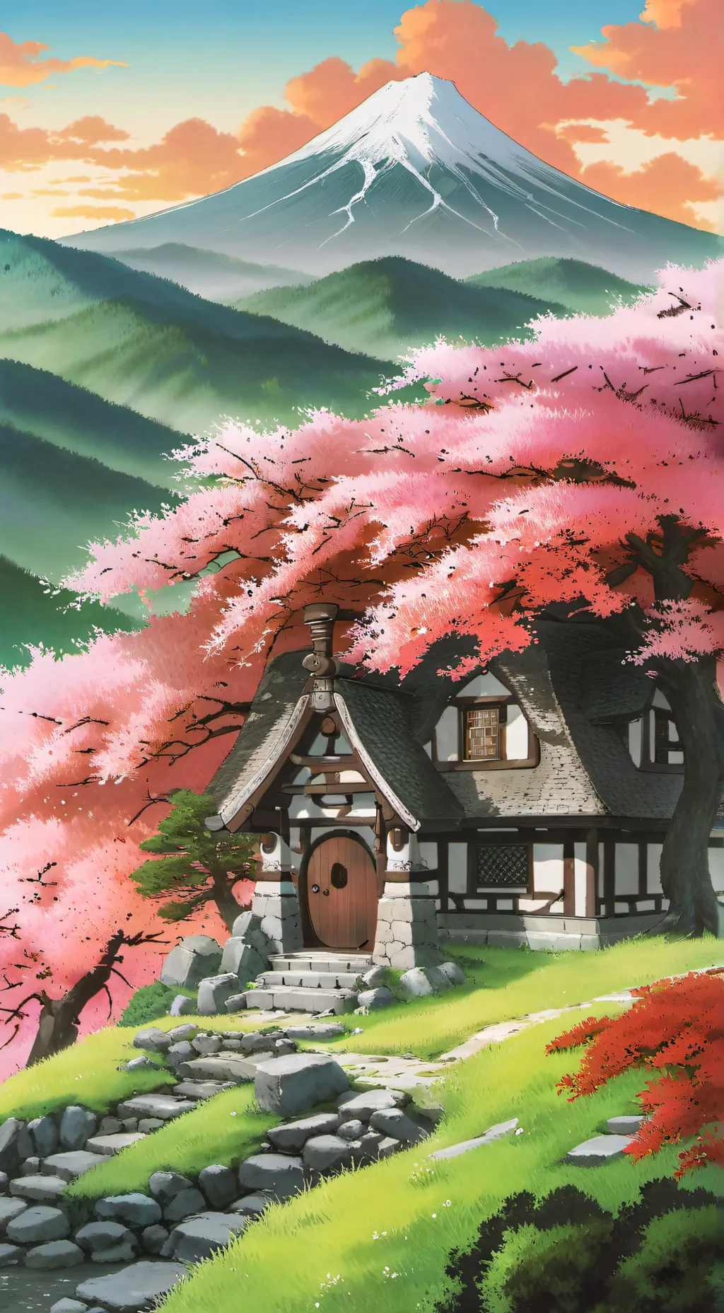 ai character: Human farm background