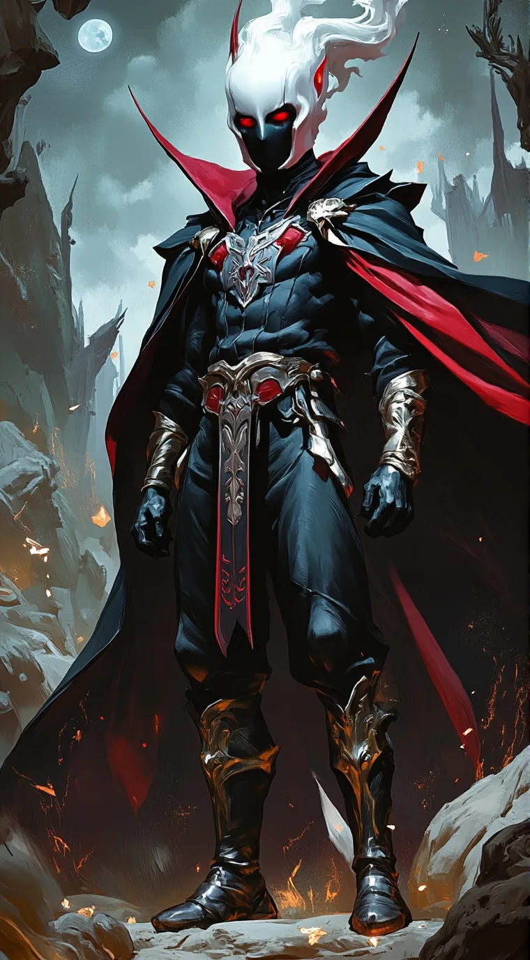 ai character: Grimm background