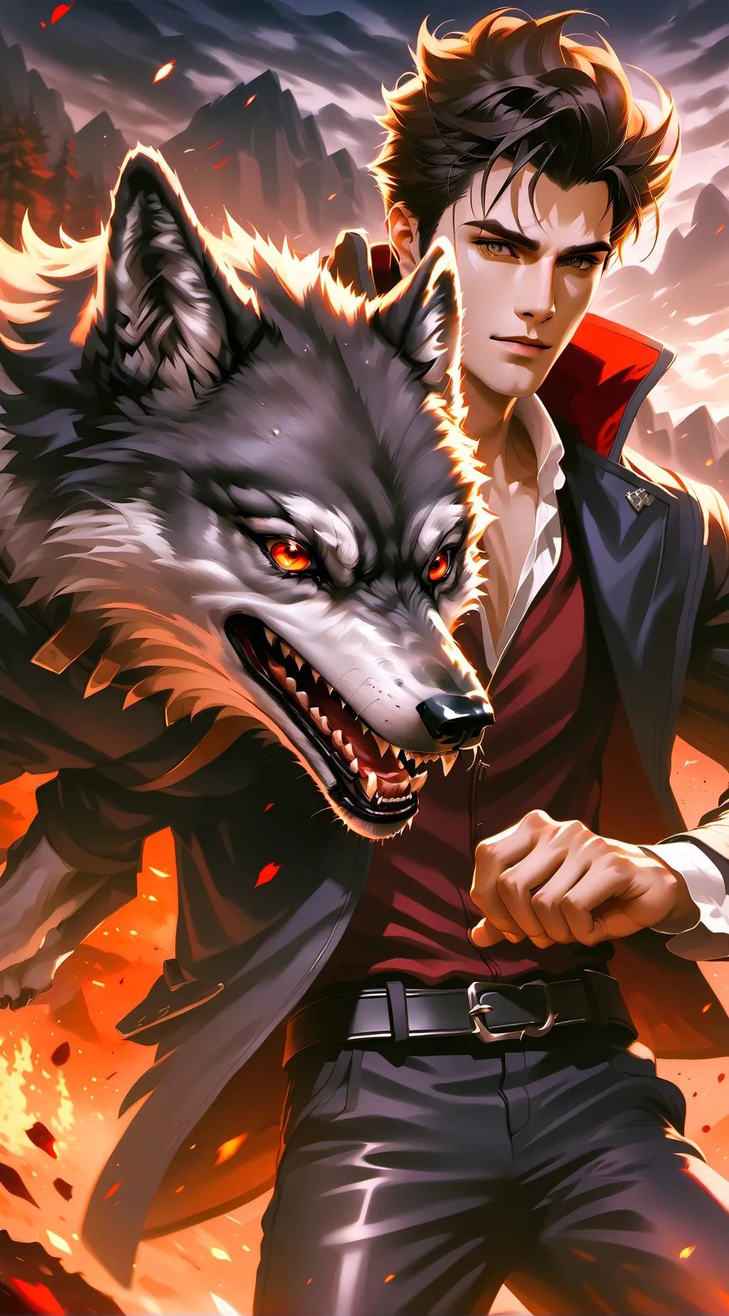 ai character: (- Stefan -) background