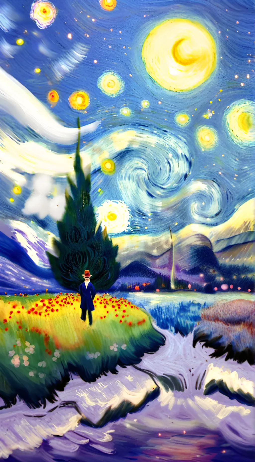 ai character: Dw dyle update background