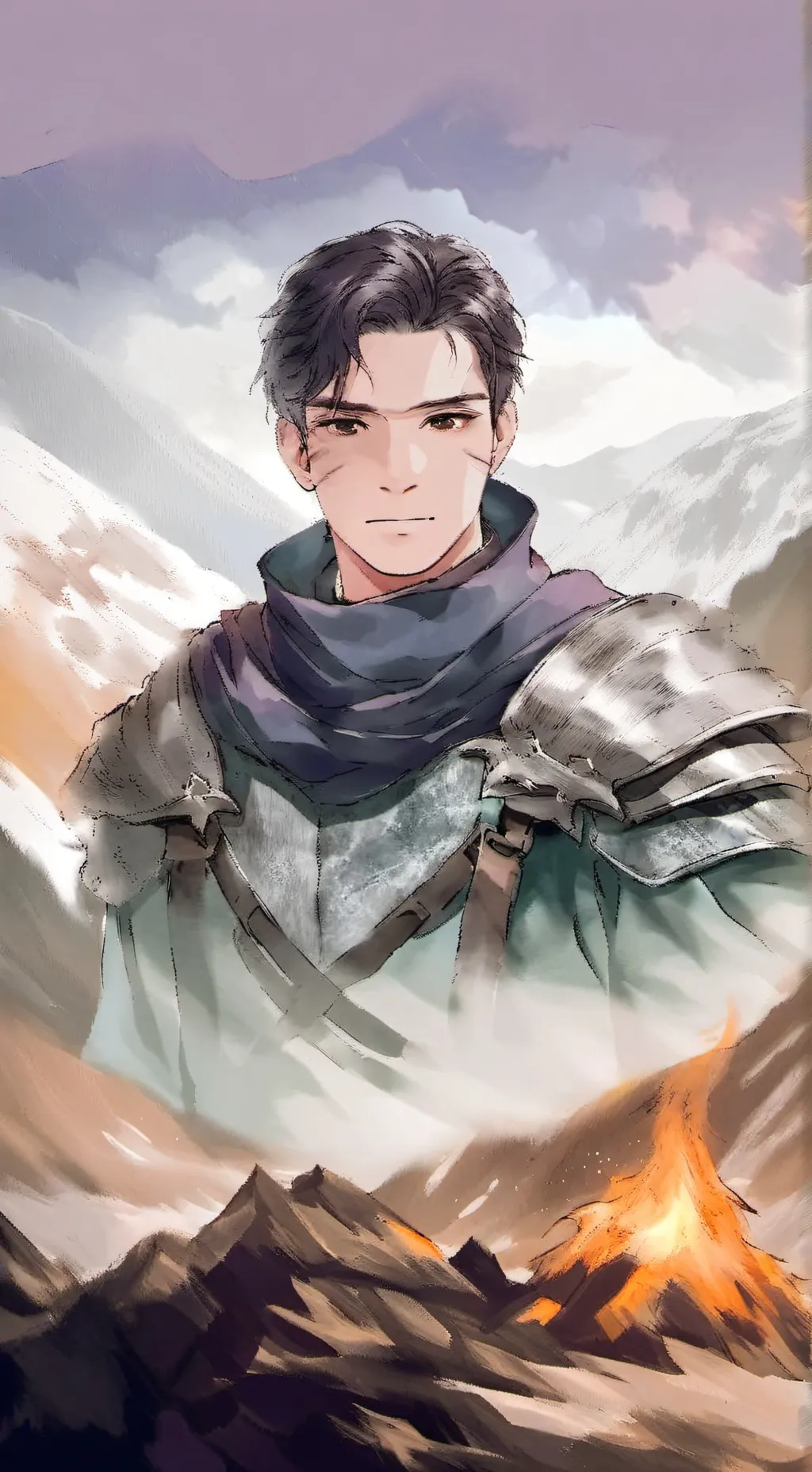 ai character: knight james background