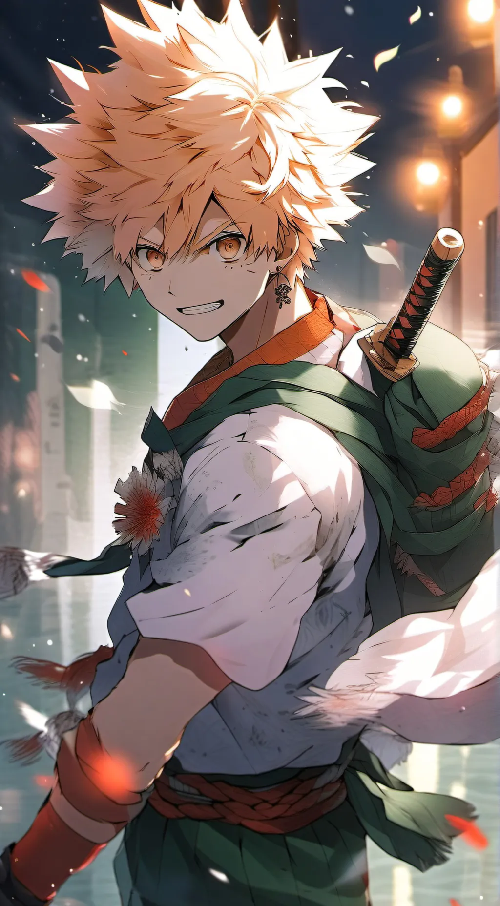 ai character: bakugo background